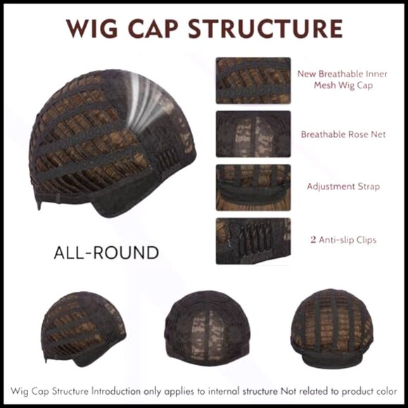 Synthetic Yaki Fiber Wig with Bangs Body Wave Heat Resistant Natural Look